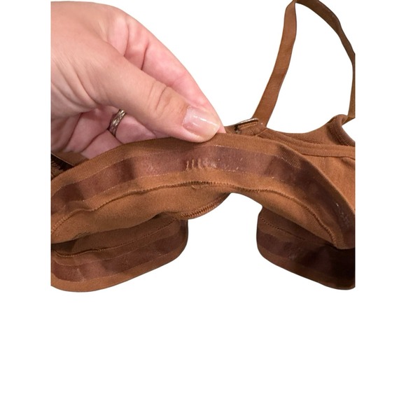 Skims Everyday Sculpt Scoop Neck‎ Bralette Womens  Seamless Jasper Size M - Picture 4 of 4